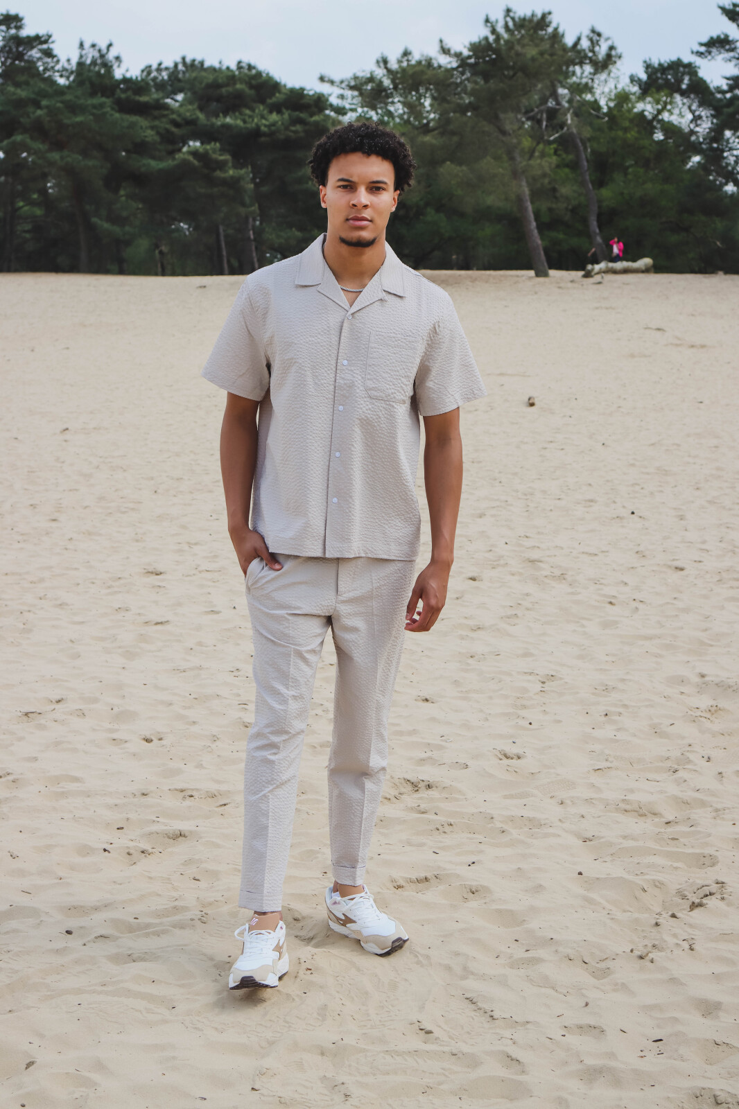 Seersucker Shirt SS
