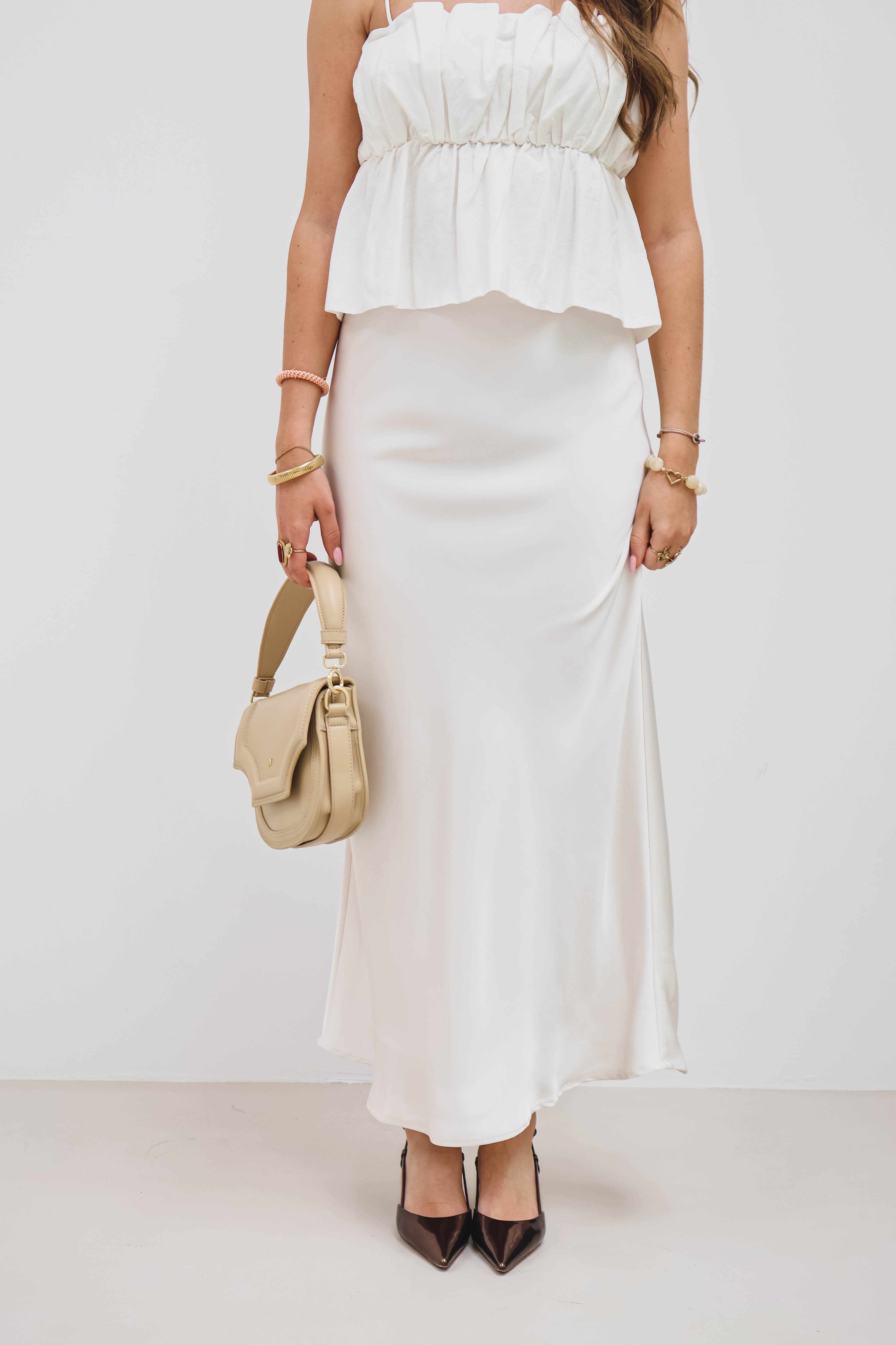 Viso heavy sateen skirt