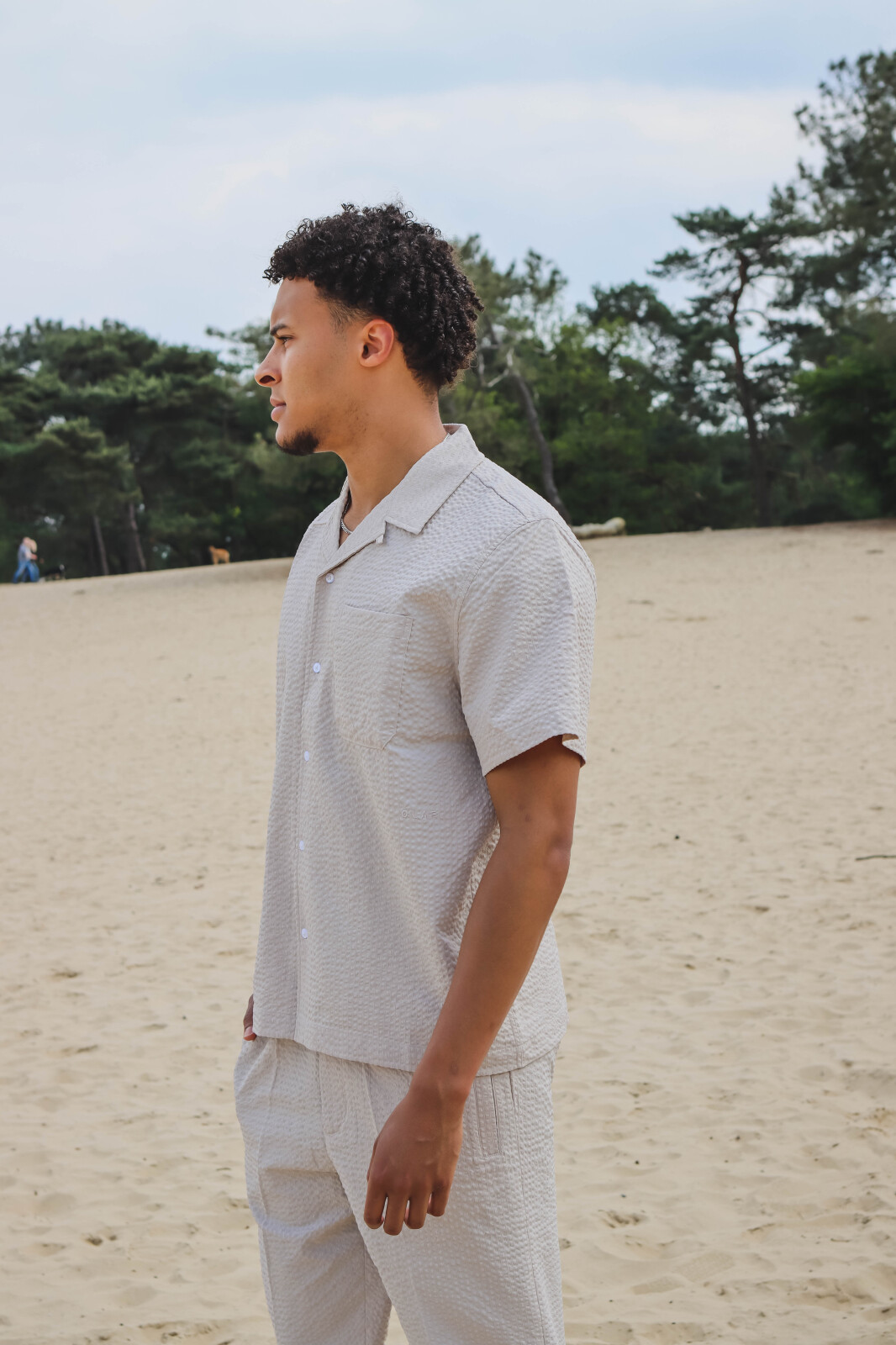 Seersucker Shirt SS