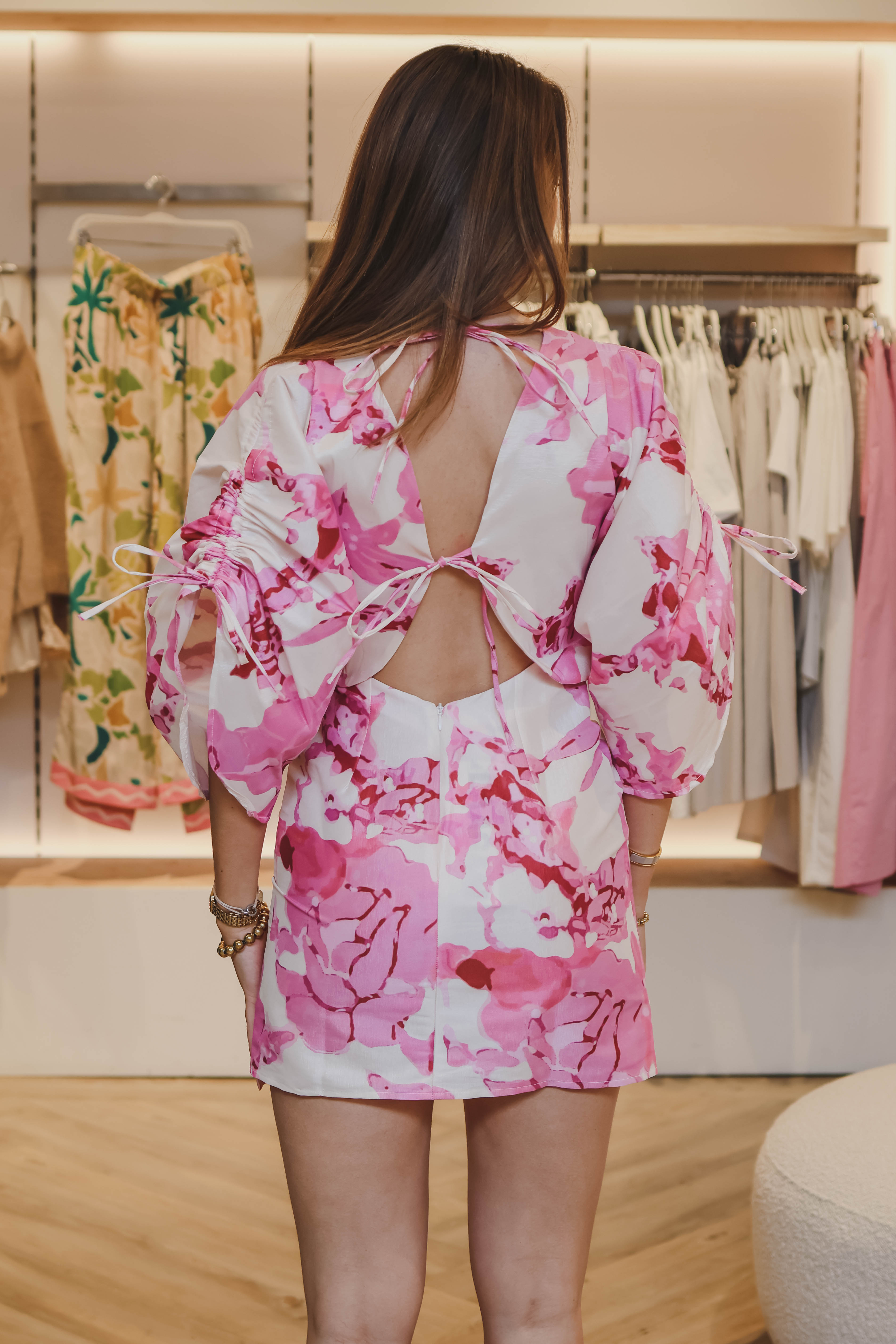 Iduna flora short dress