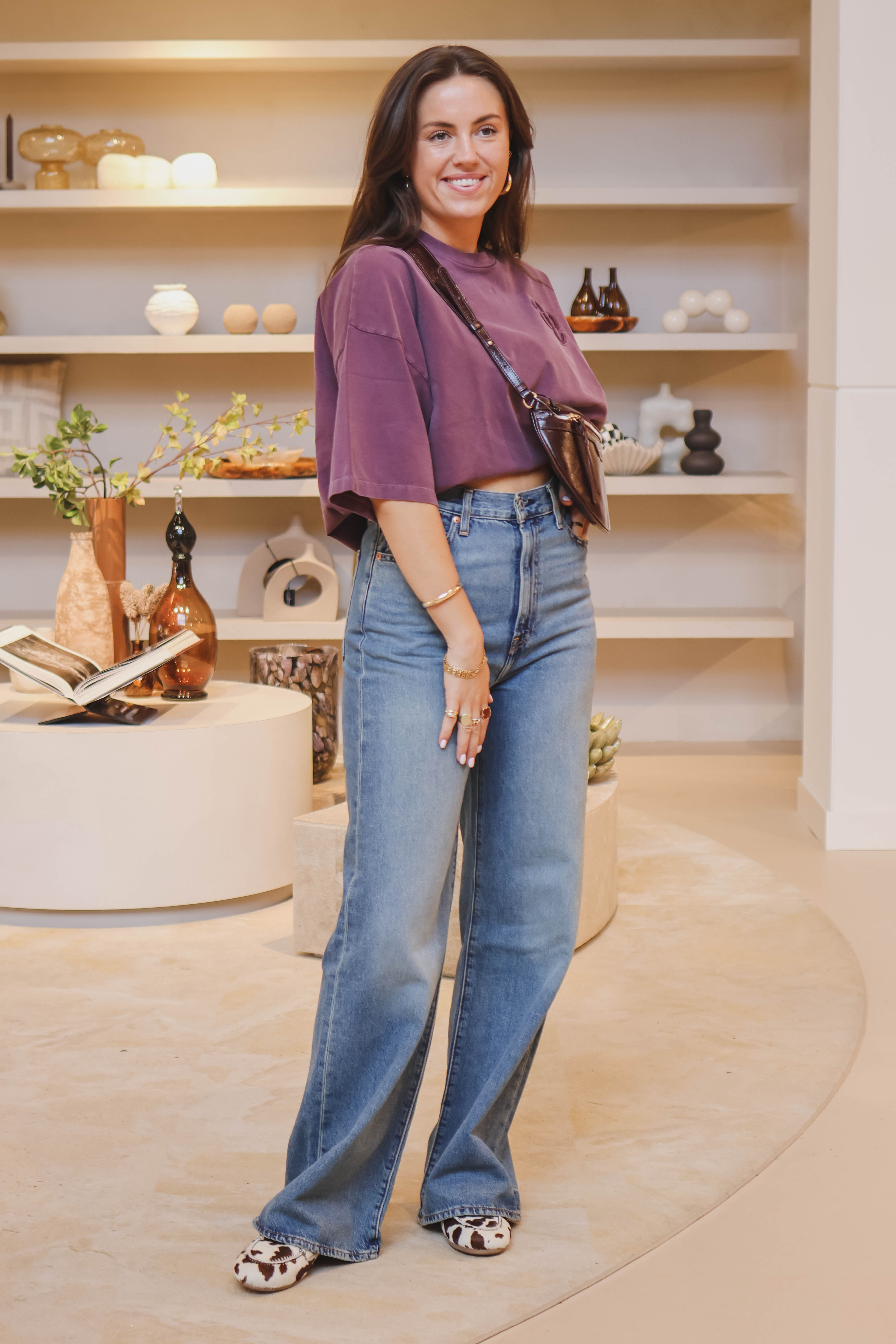 Ribcage wide leg h223