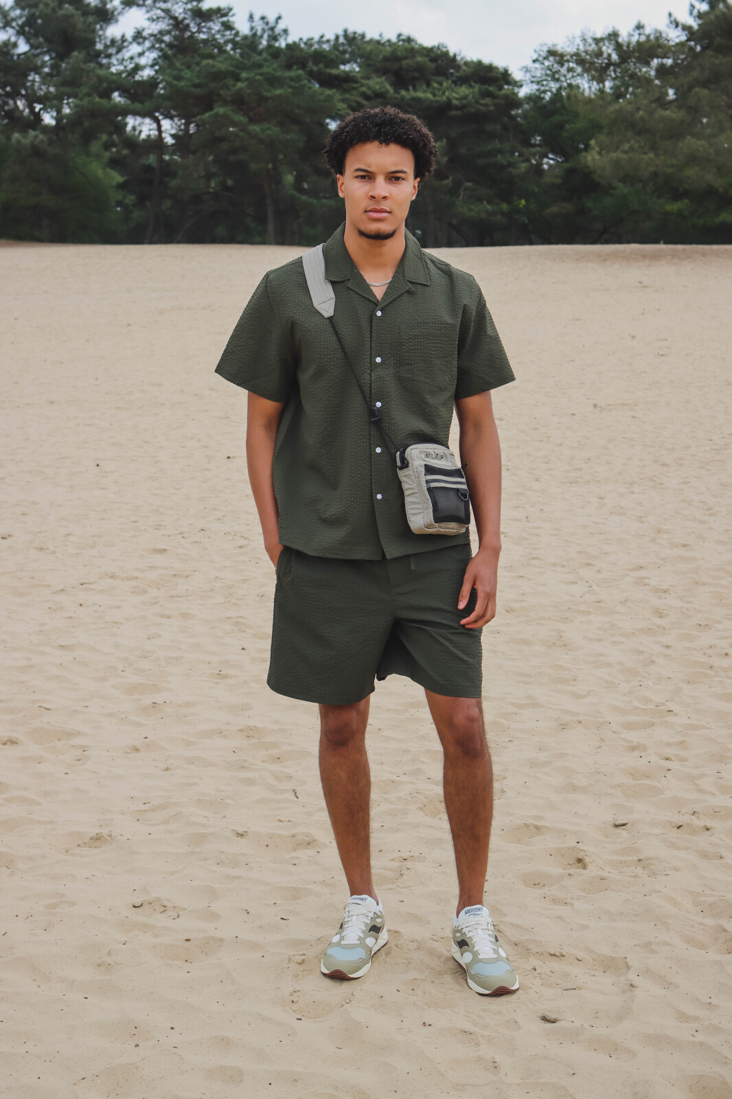 Seersucker Shirt SS