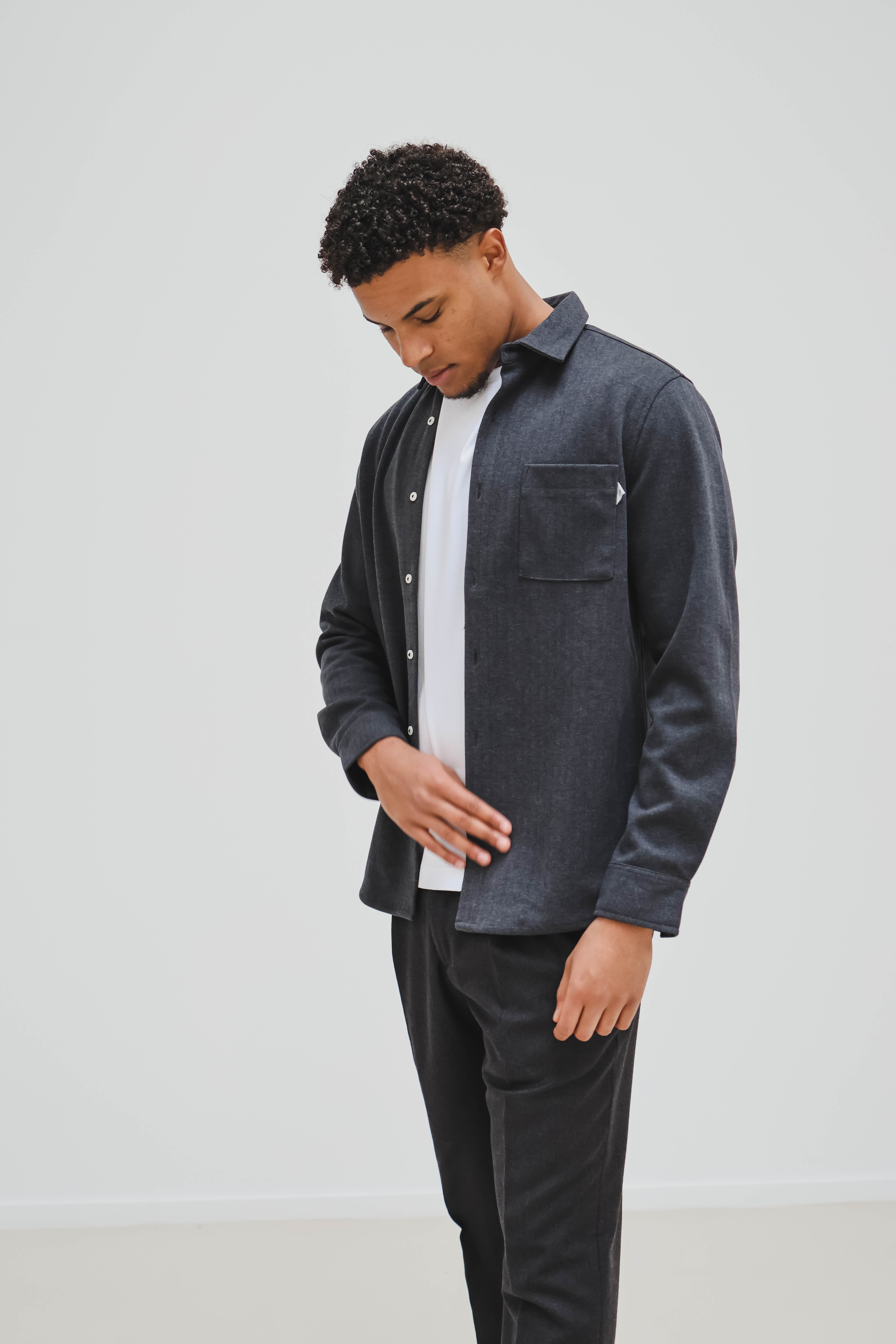 Troy Herringbone Shirt