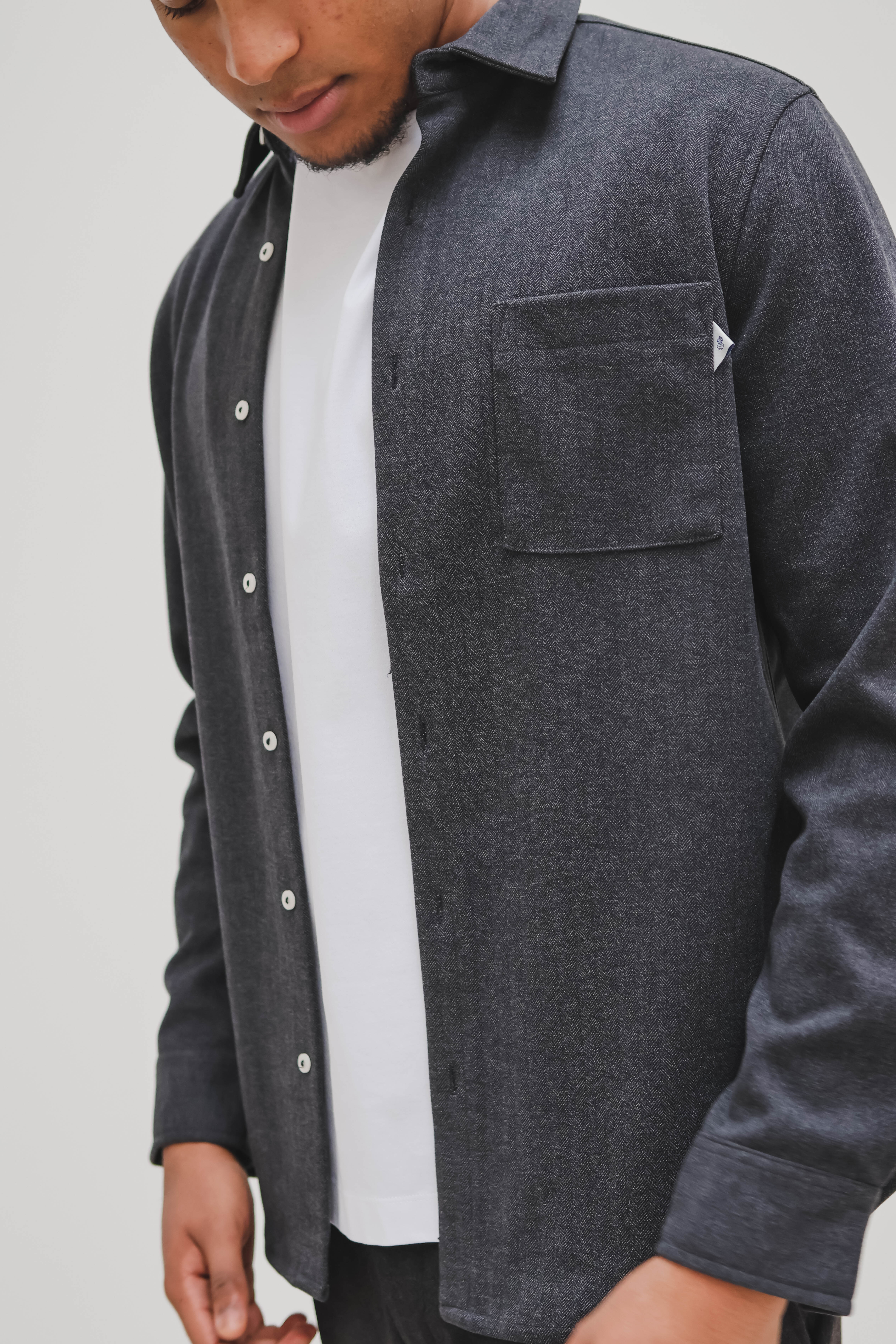 Troy Herringbone Shirt