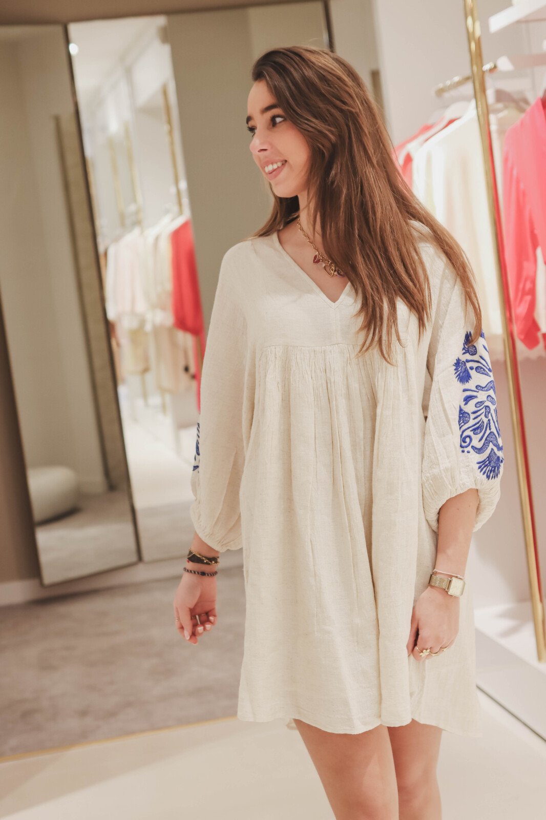 Philou slub dress