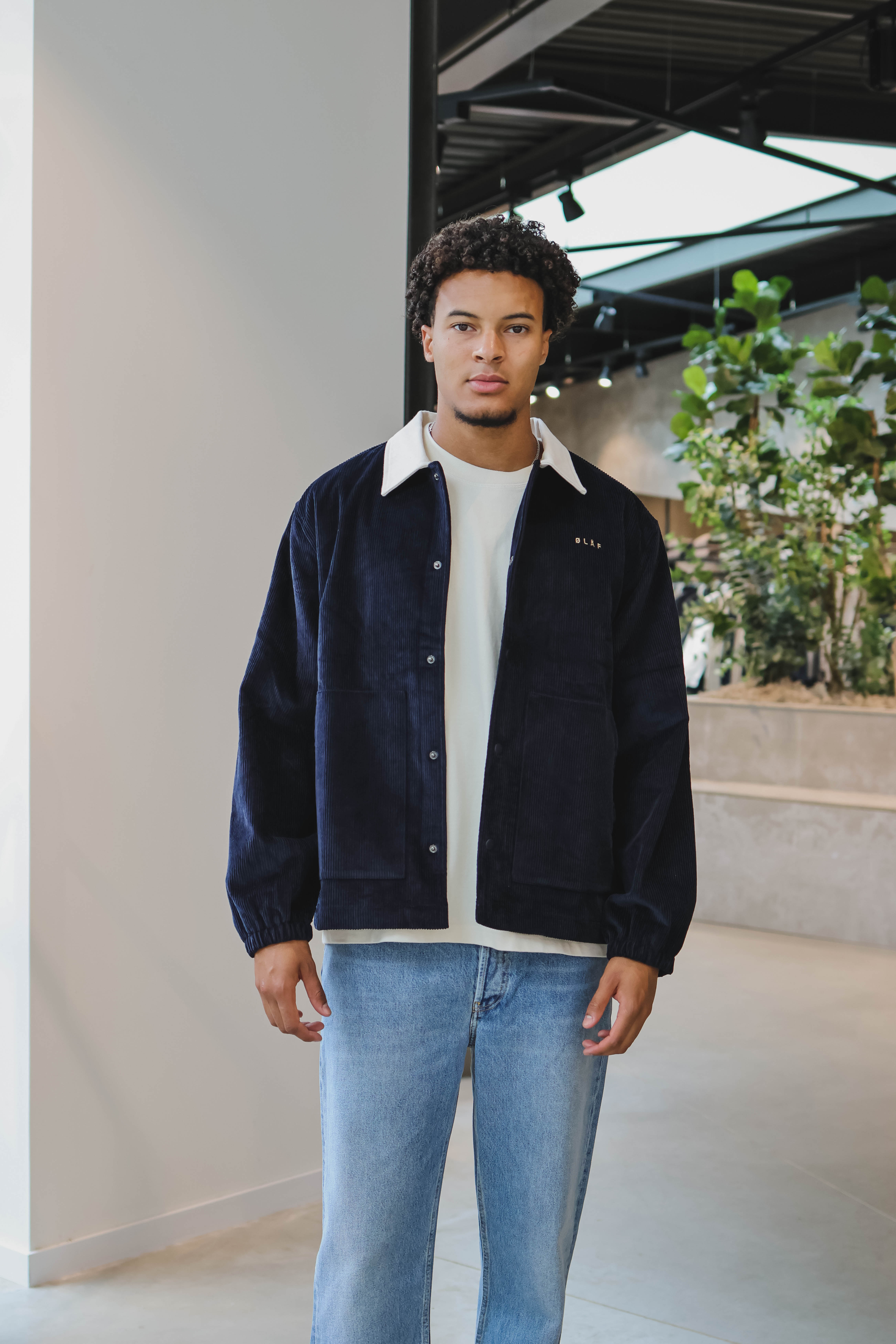 Corduroy Coach Jacket