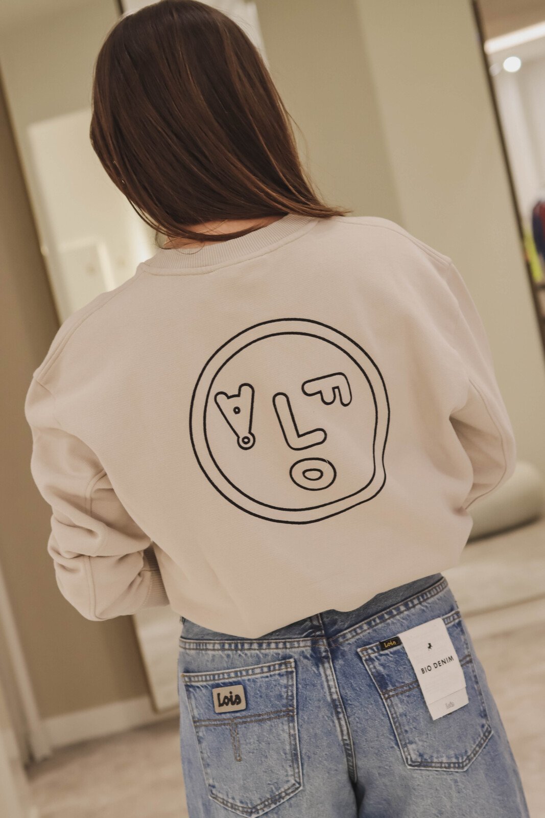 W990204 Face Crewneck