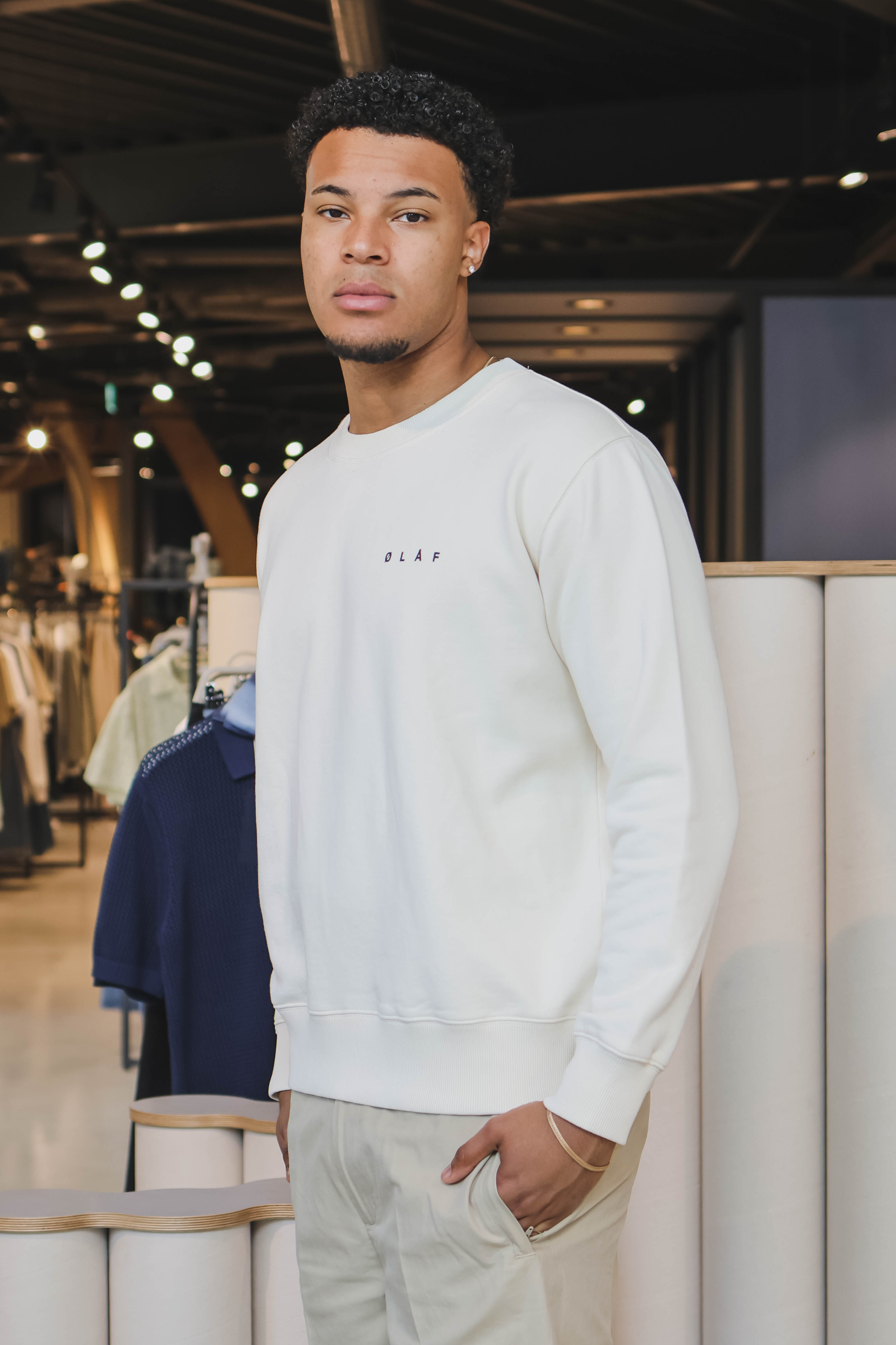Spiral Face Crewneck