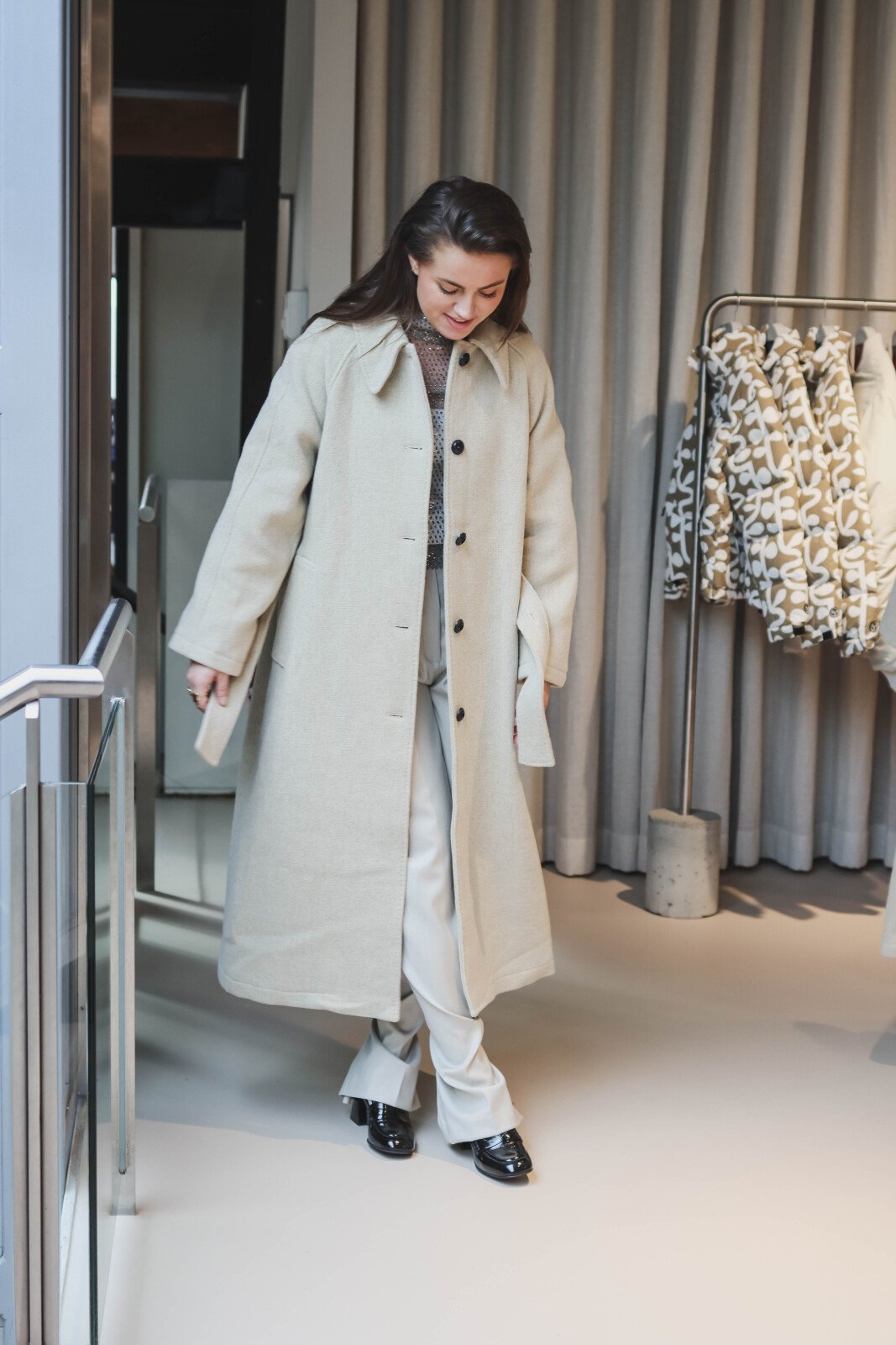Makala Long Woolen Coat